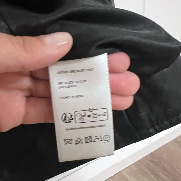 Free People "Modern Chemistry" Leather Jacket - Picture 8 of 8